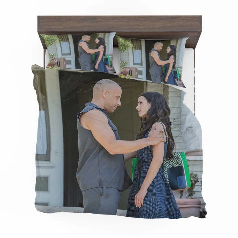 Furious 7 Movie Dom and Mia Bedding Set