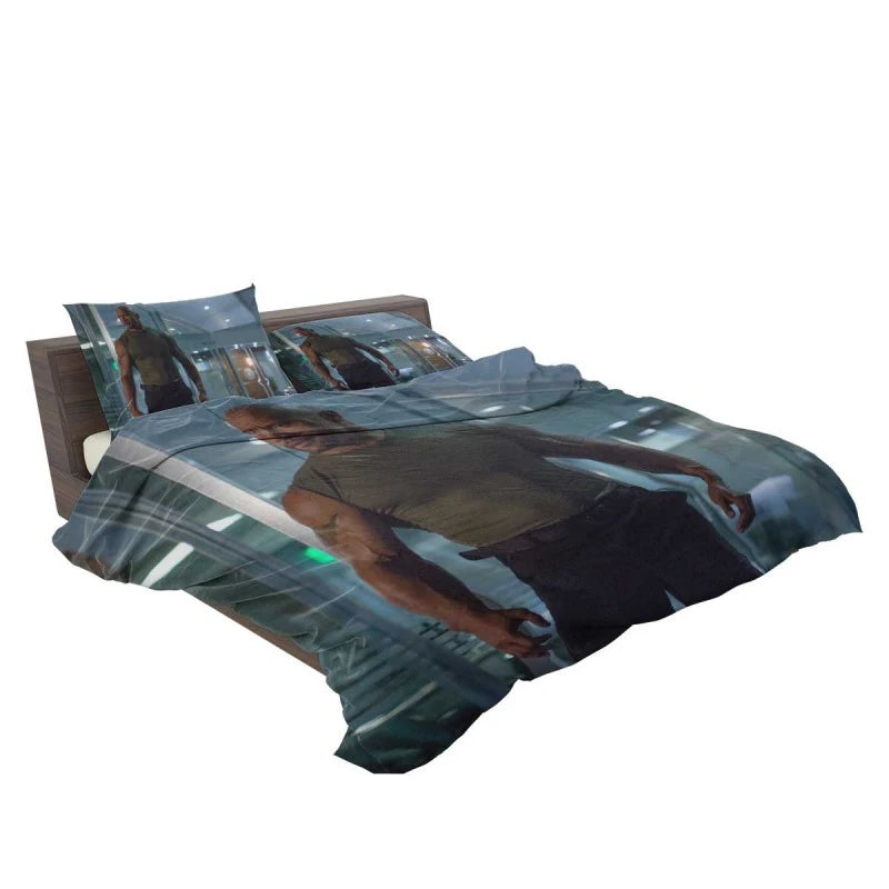 Furious 7 Movie Dwayne Johnson Bedding Set