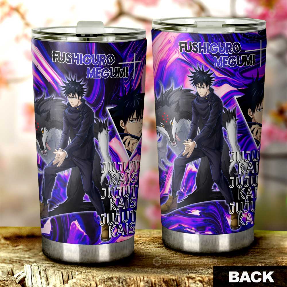 Fushiguro Megumi Tumbler Cup Custom Jujutsu Kaisen Anime Car Accessories