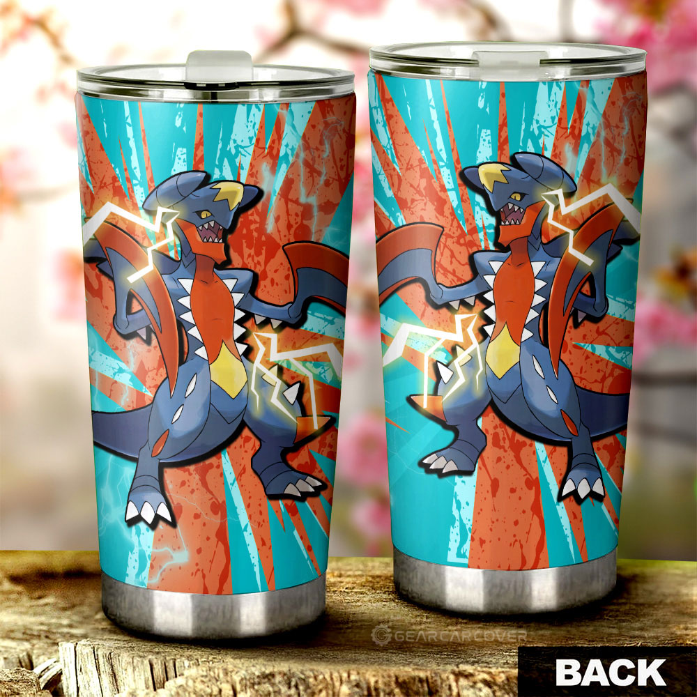 Garchomp Tumbler Cup Custom Car Interior Accessories
