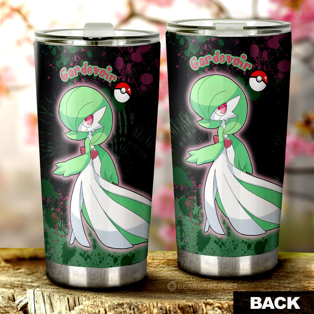 Gardevoir Tumbler Cup Custom Tie Dye Style Anime Car Accessories