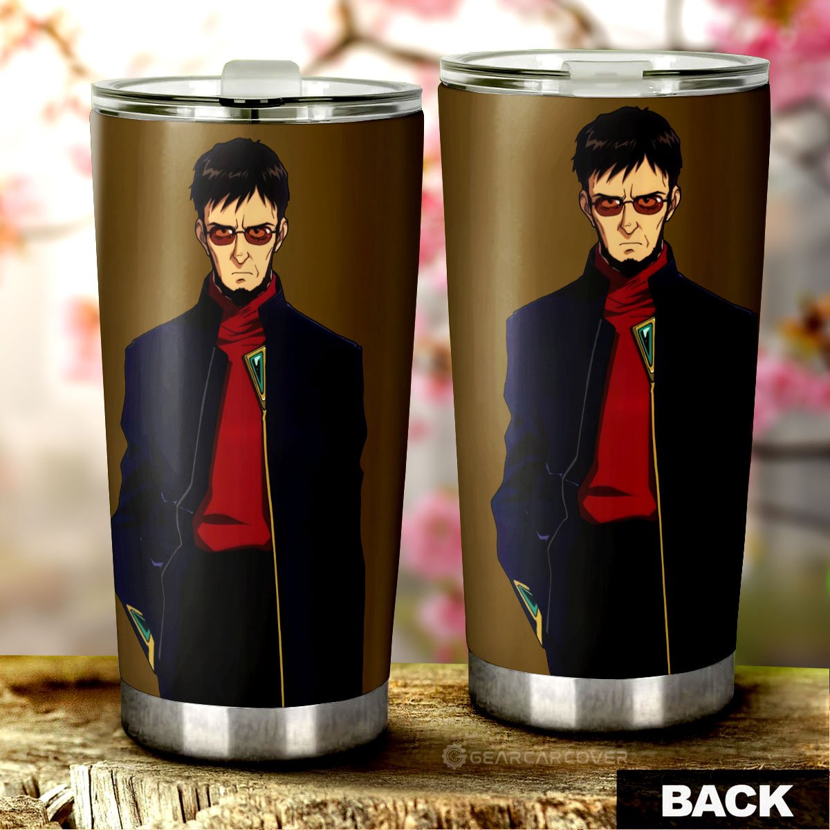 Gendo Ikari Tumbler Cup Custom NGE Car Accessories