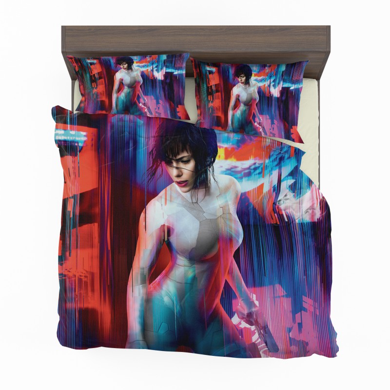 Ghost in the Shell Scarlett Johansson Bedding Set