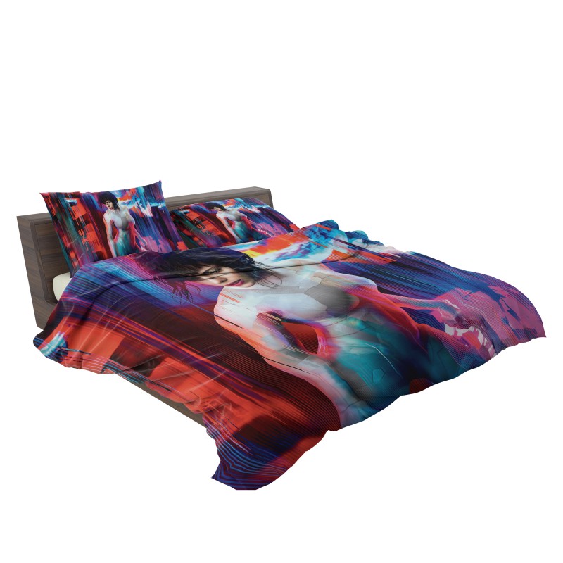 Ghost in the Shell Scarlett Johansson Bedding Set