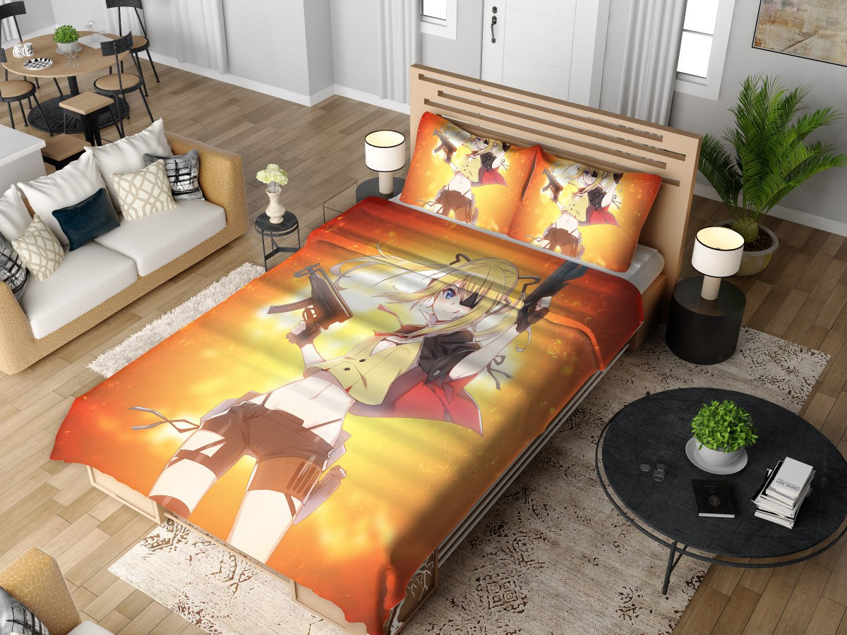 Girls Frontline Nuclear Guns Anime Bedding Set