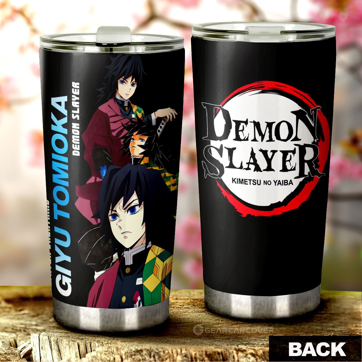 Giyu Tomioka Tumbler Cup Custom Demon Slayer Anime