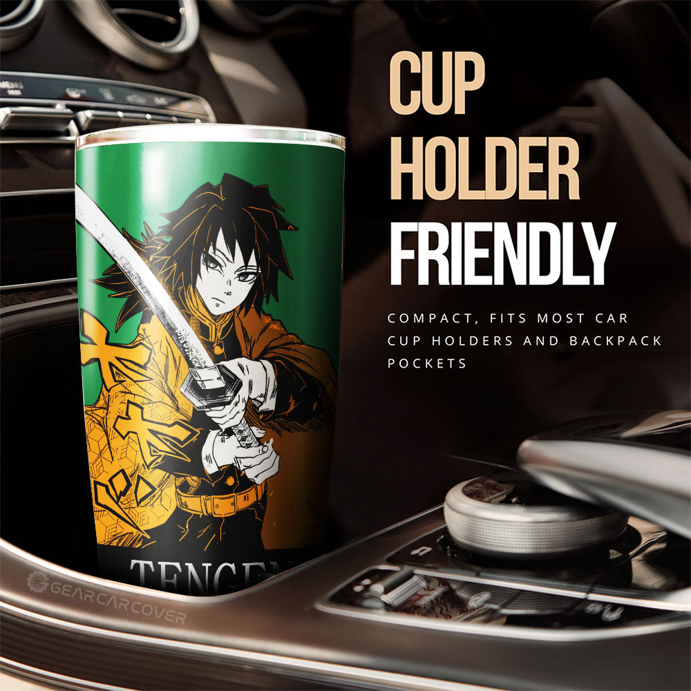 Giyuu Tomioka Tumbler Cup Custom Car Accessories Manga Style