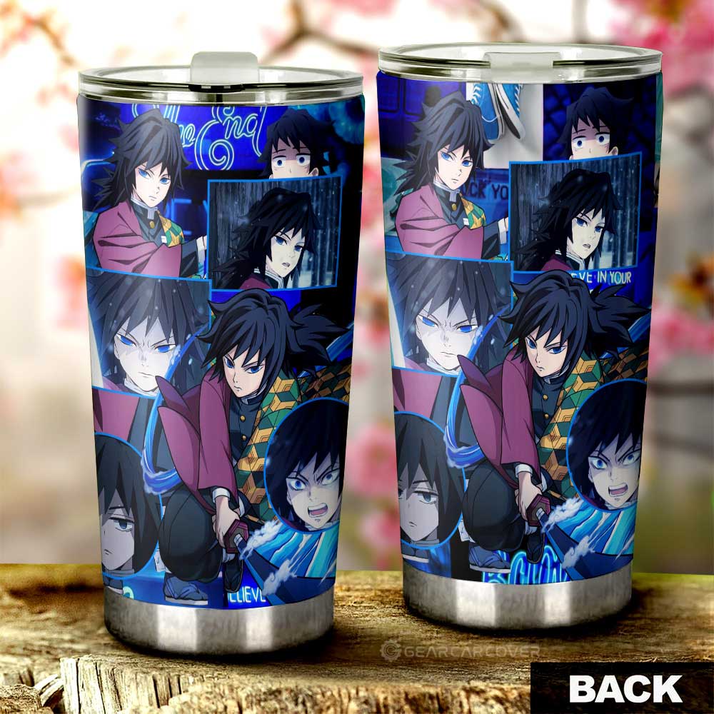 Giyuu Tomioka Tumbler Cup Custom Demon Slayer Anime