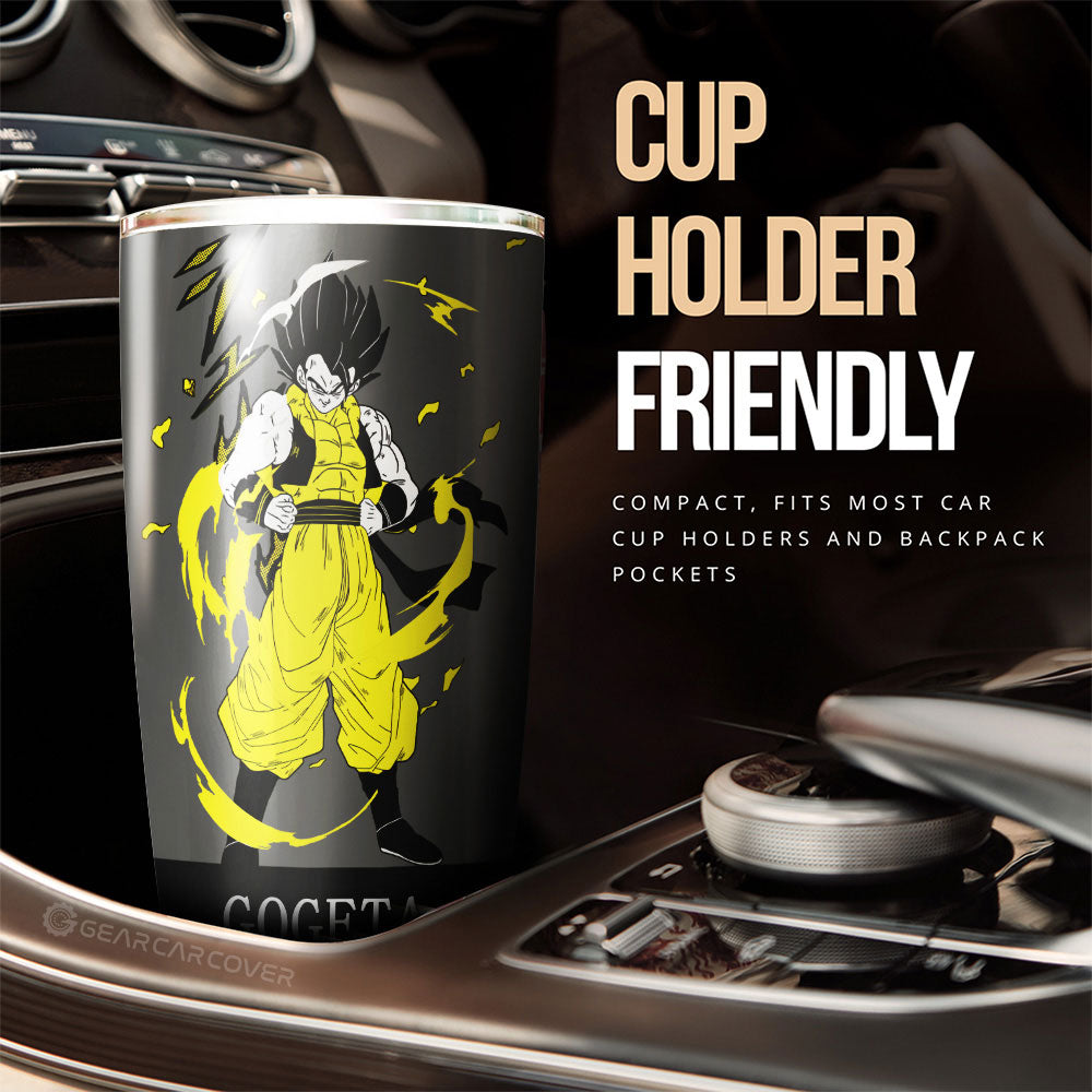 Gogeta Tumbler Cup Custom Manga Color Style