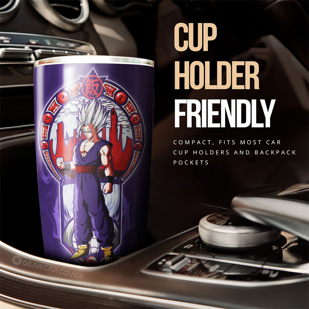 Gohan Beast Tumbler Cup Custom Dragon Ball Car Interior Accessories