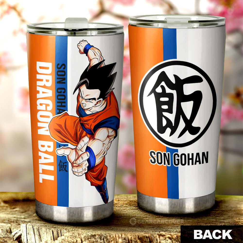 Gohan Tumbler Cup Custom Dragon Ball Car Accessories For Anime Fans