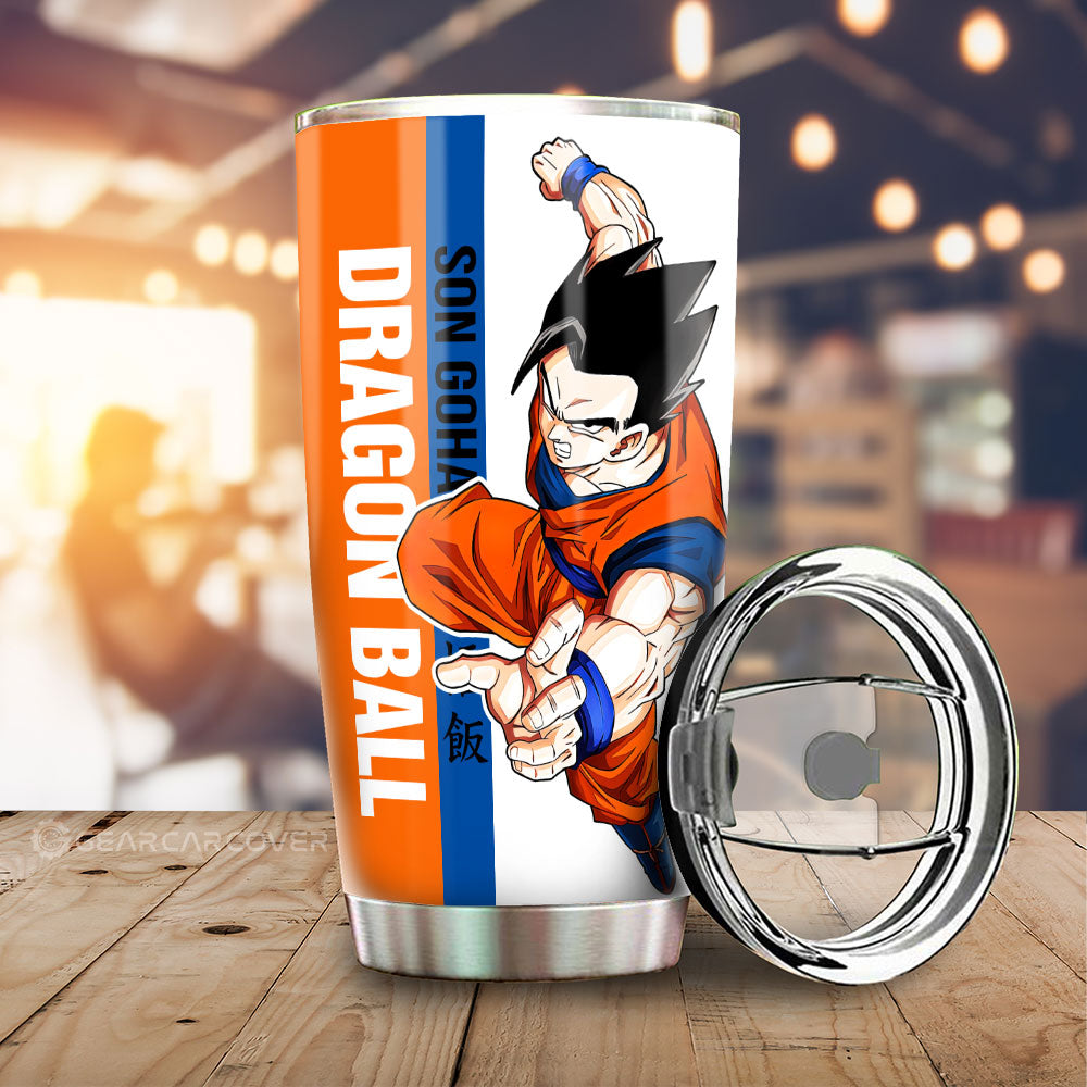 Gohan Tumbler Cup Custom Dragon Ball Car Accessories For Anime Fans