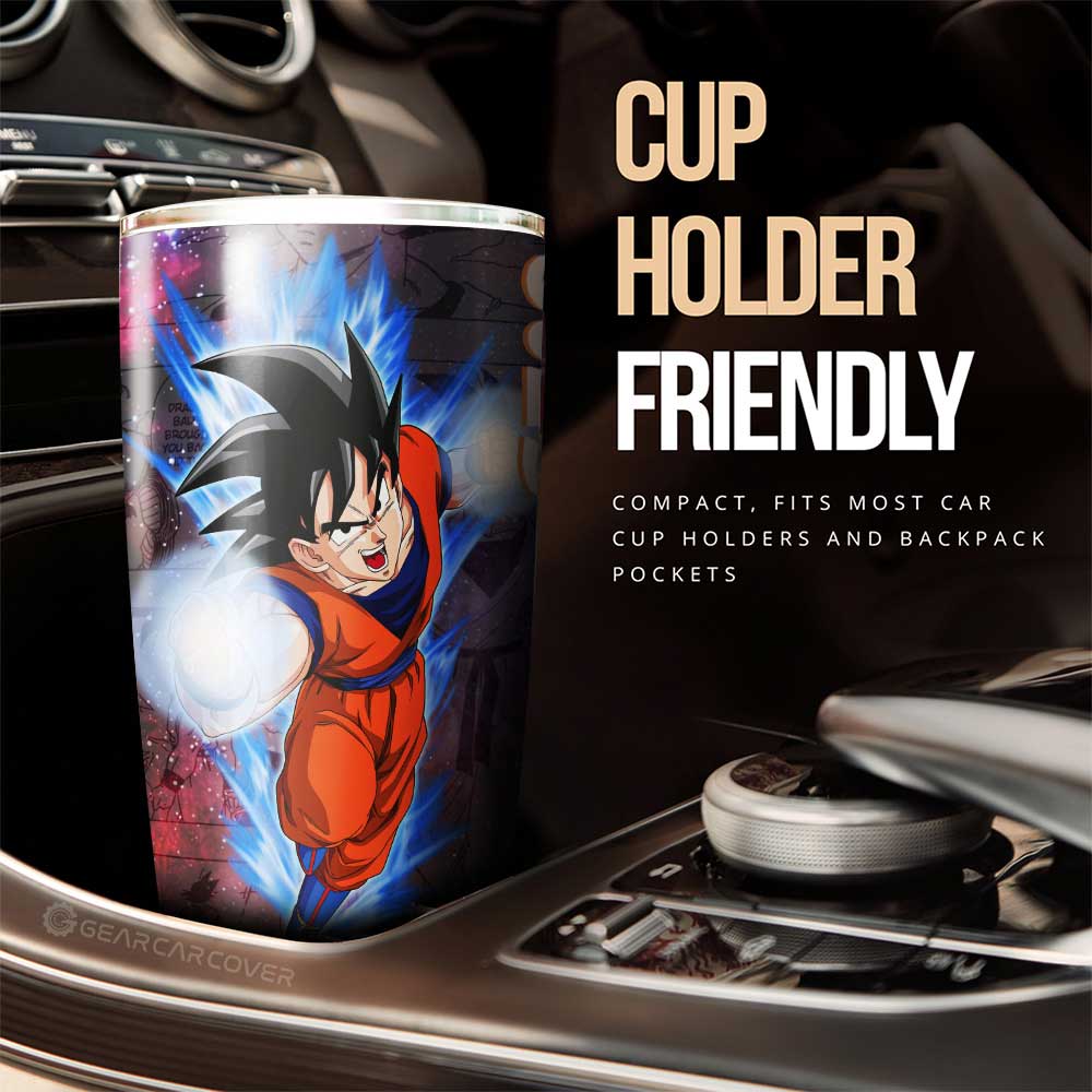 Goku And Vegeta Tumbler Cup Custom Dragon Ball Anime Car Accessories Galaxy Style