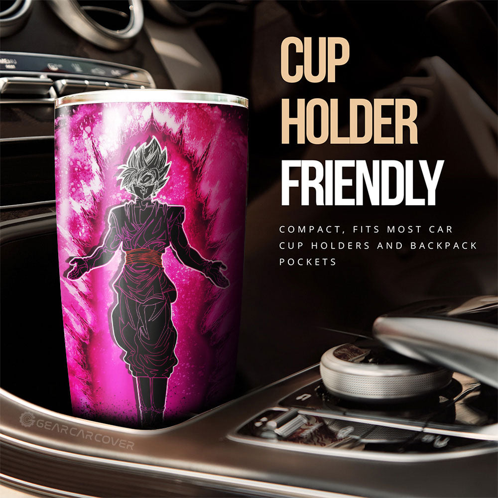Goku Black Rose Tumbler Cup Custom Anime Car Accessories
