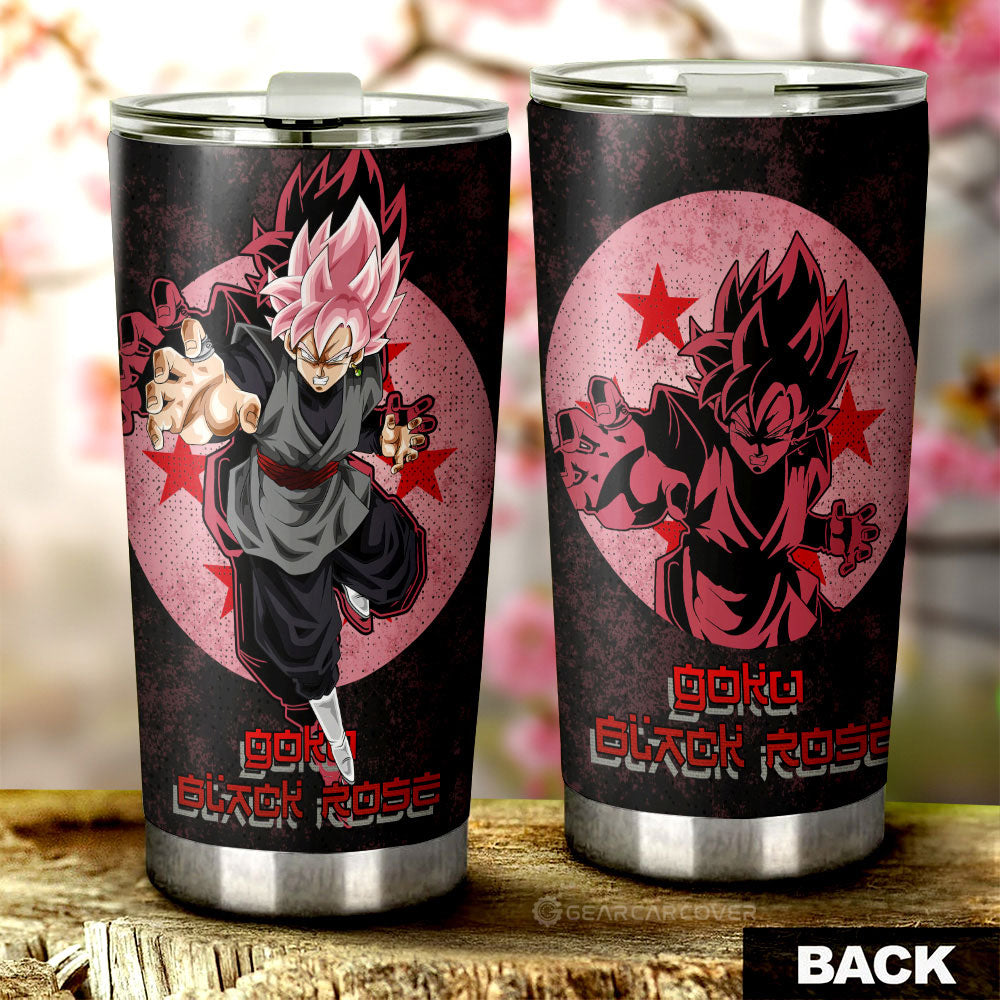 Goku Black Rose Tumbler Cup Custom Car Accessories