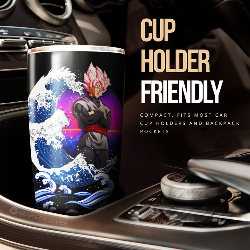 Goku Black Rose Tumbler Cup Custom Car Interior Accessories