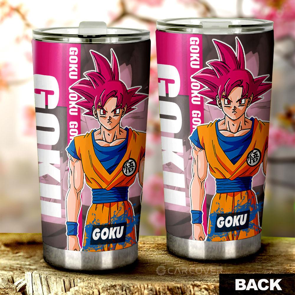 Goku God Tumbler Cup Custom Dragon Ball Anime Car Accessories