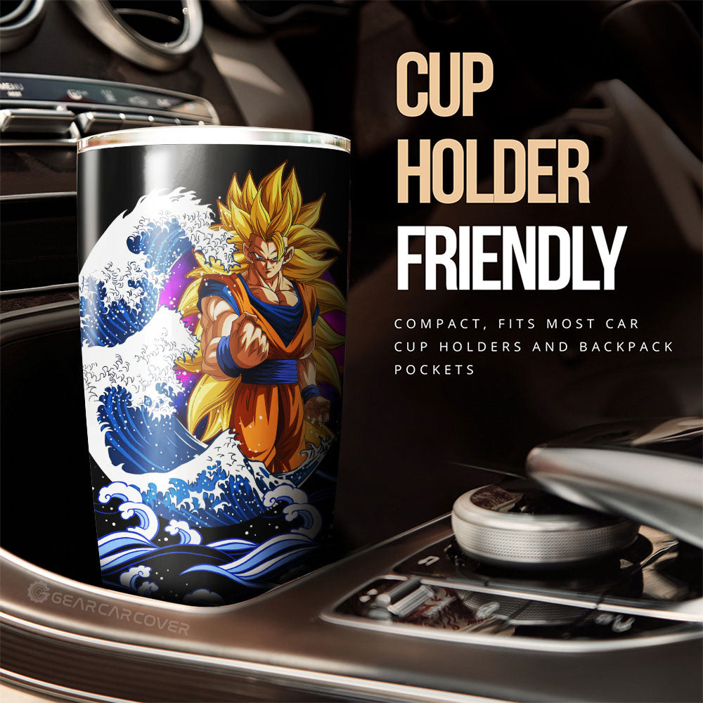 Goku SSJ Tumbler Cup Custom Car Interior Accessories