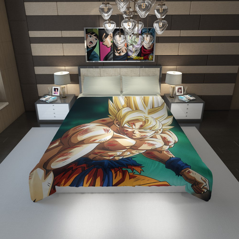 Goku Super Saiyan Dragon Ball Anime Duvet Cover