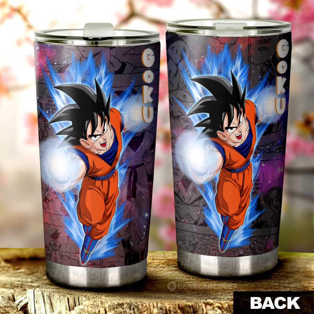 Goku Tumbler Cup Custom Car Accessories Galaxy Style