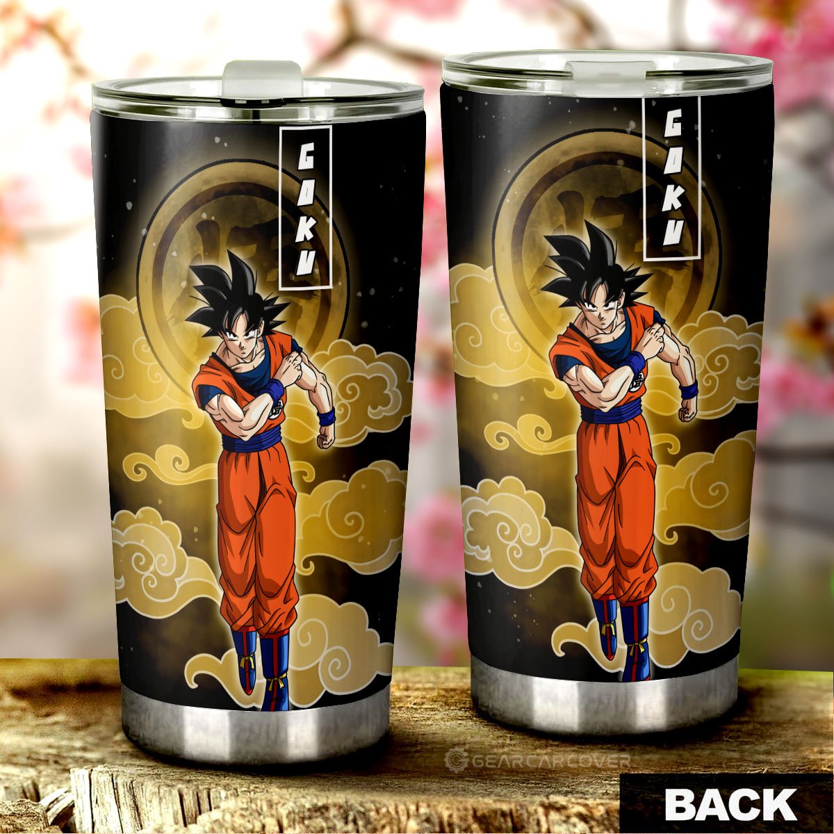 Goku Tumbler Cup Custom Dragon Ball Anime Car Interior Accessories