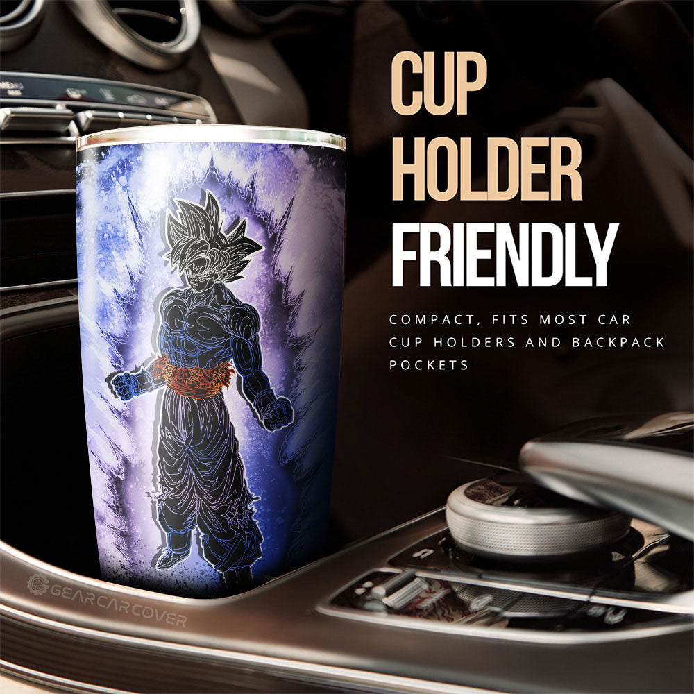 Goku Ultra Instinct Tumbler Cup Custom Anime Car Accessories