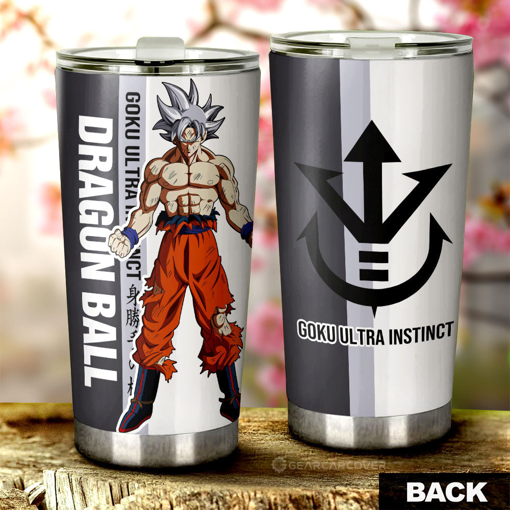 Goku Ultra Instinct Tumbler Cup Custom