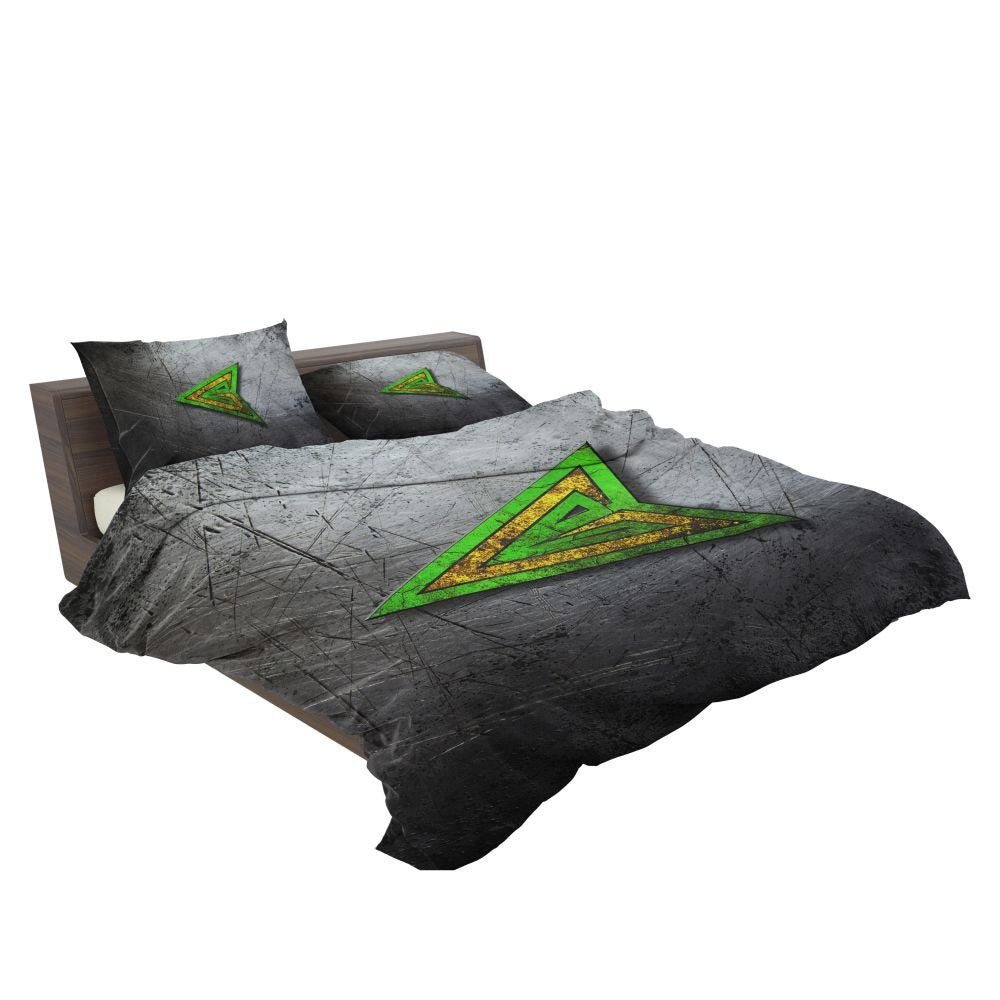 Green Arrow Logo DC Comics Bedding Set