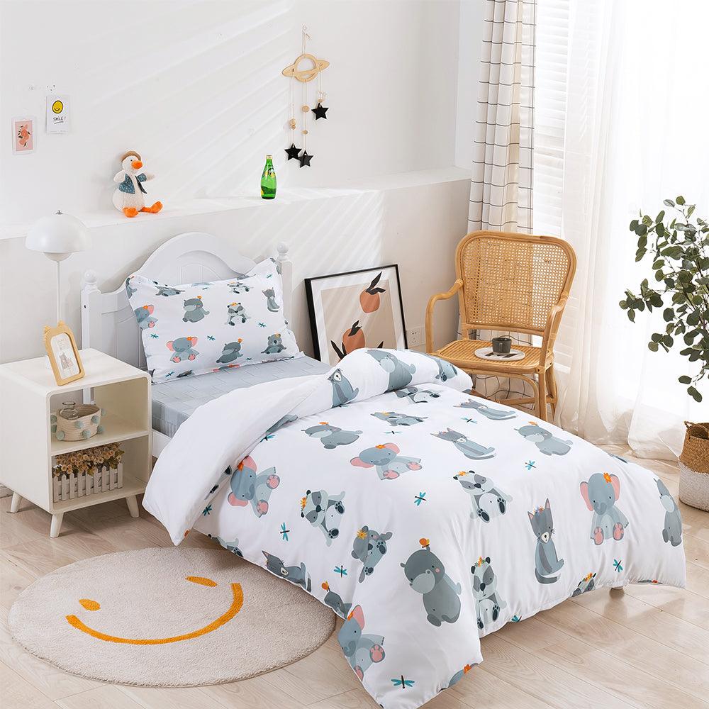 3D Cartoon Animal Cute Quilt Cover Set Bedding Set Duvet Cover Pillowcases 399