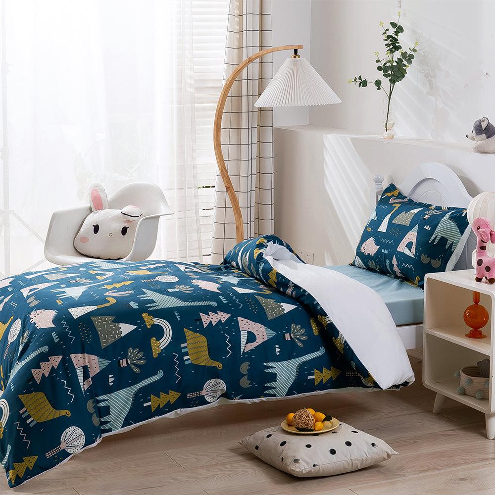 3D Cartoon Animal Dinosaur Quilt Cover Set Bedding Set Duvet Cover Pillowcases 241