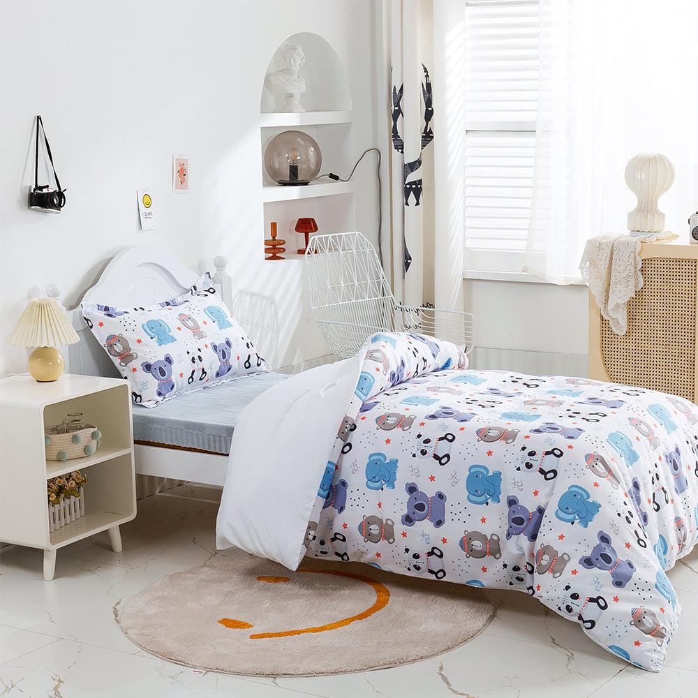 3D Cartoon Color Animal Quilt Cover Set Bedding Set Duvet Cover Pillowcases 480