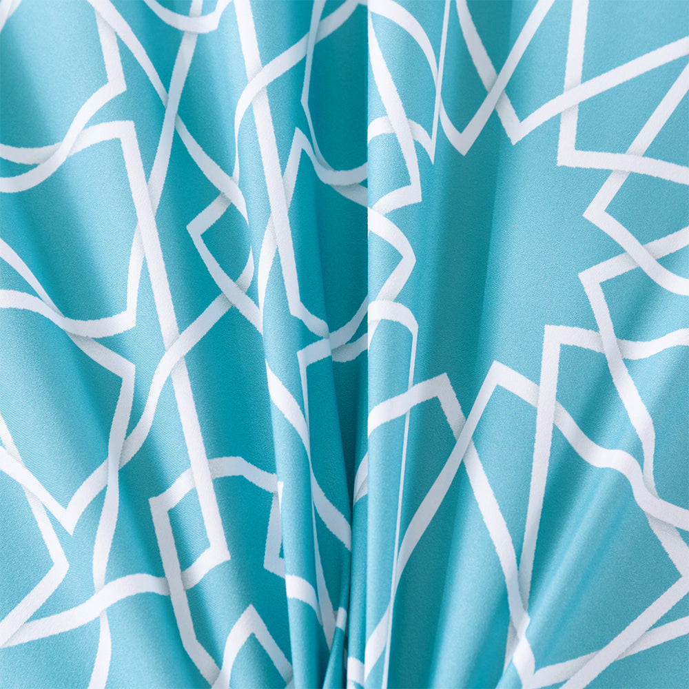 3D Blue Geometric Pattern Quilt Cover Set Bedding Set Duvet Cover Pillowcases 409