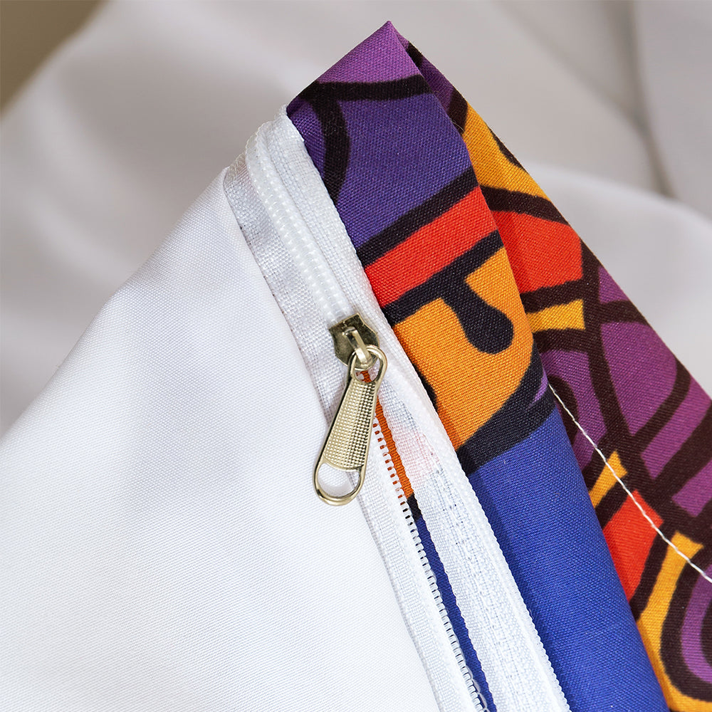 3D Bohemia Floral Retro Colorful Quilt Cover Set Bedding Set Duvet Cover Pillowcases 30