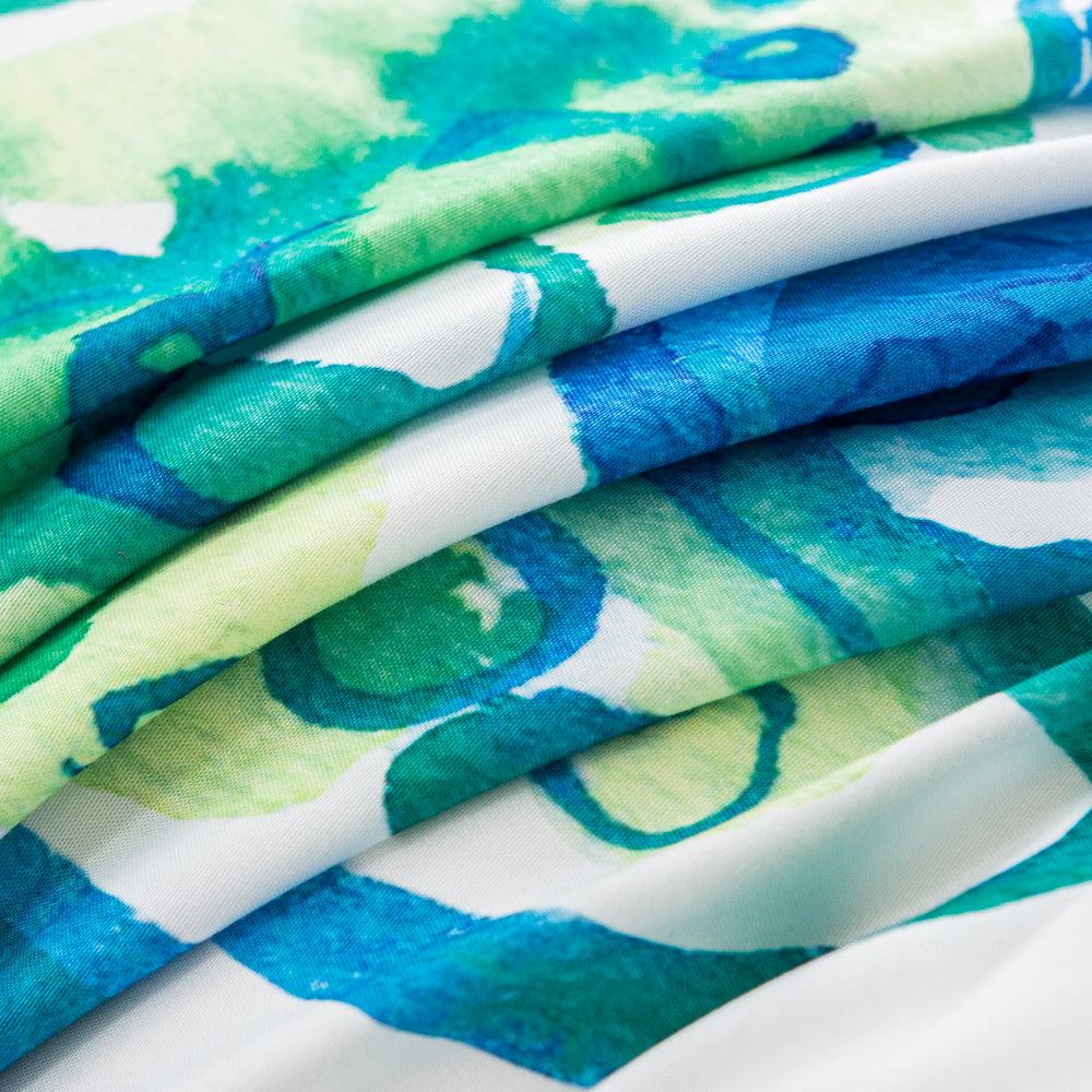 3D Blue Conch Starfish Pattern Quilt Cover Set Bedding Set Duvet Cover Pillowcases 581