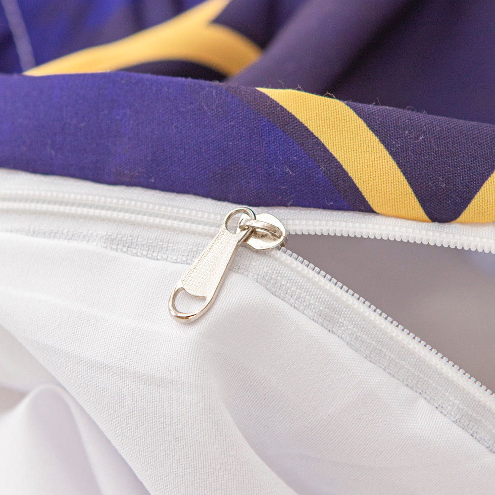 3D Blue Geometric Pattern Quilt Cover Set Bedding Set Duvet Cover Pillowcases 601