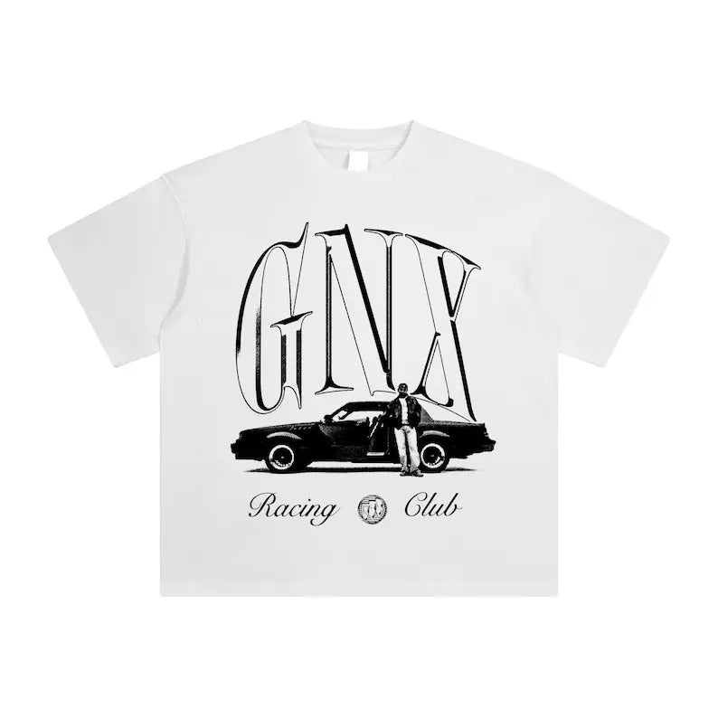 Kendrick Lamar GNX Album Shirt, Vintage GNX Racing Glub, Kendrick Lamar Merch Menswear Top