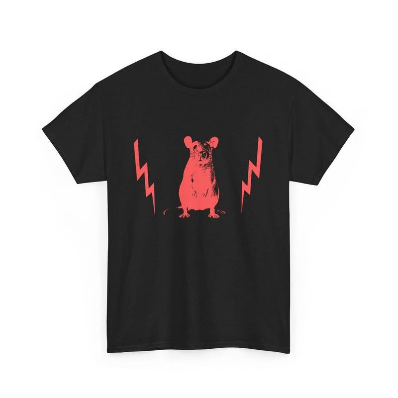 Red Rat w/ Lightning T-Shirt