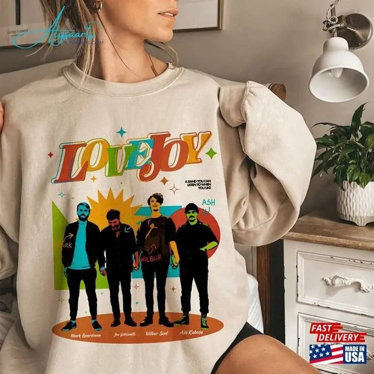 Lovejoy Pop Music Crewneck, Fans Album Merch Gift