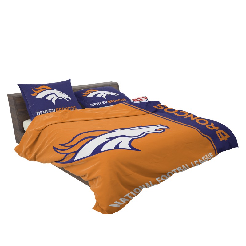Buy NFL Denver Broncos Bedding Comforter Set | Up to 50% Off