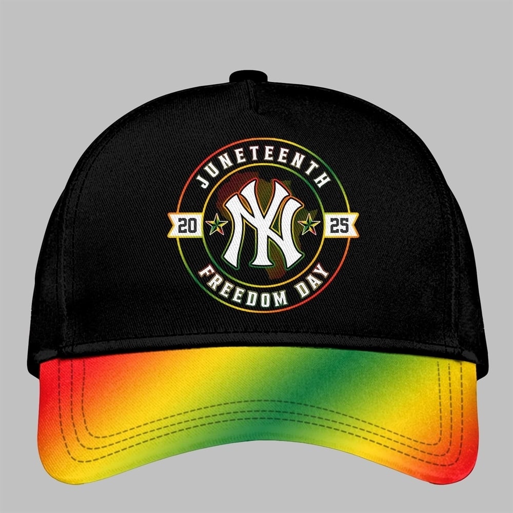 NY Yankees Juneteenth Day 2025 Baseball Jersey Hat - Grishko.com