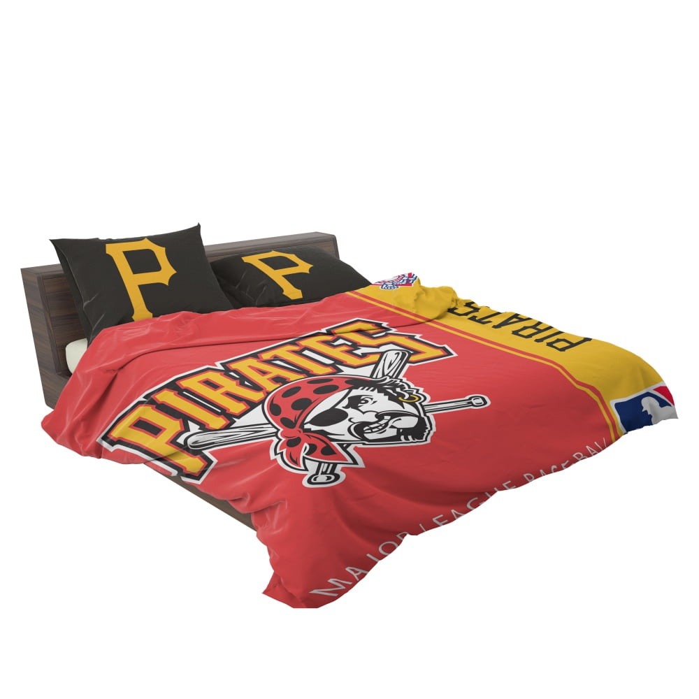 Pittsburgh Pirates MLB Baseball National League Bedding Set
