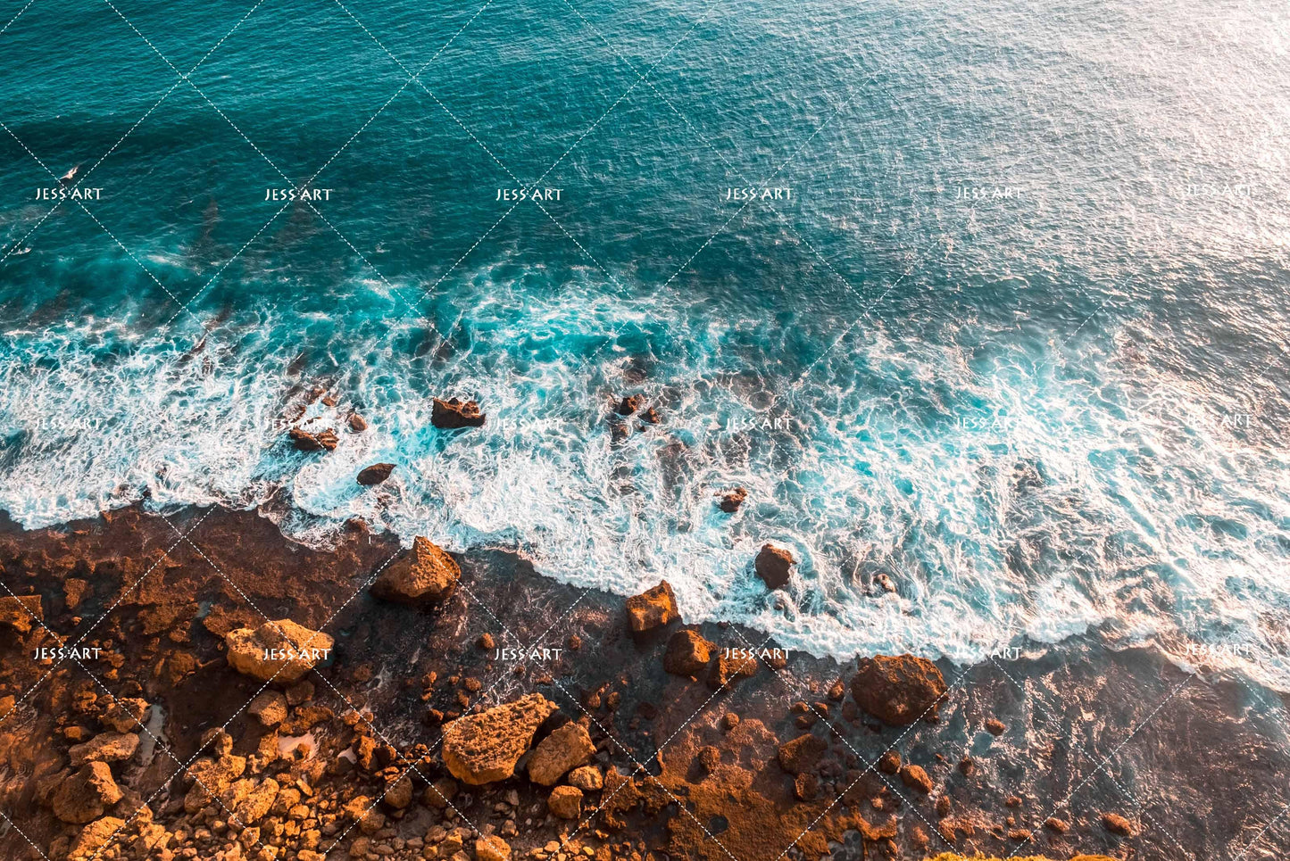 3D Blue Sea Wave Stone Quilt Cover Set Bedding Set Pillowcases 69