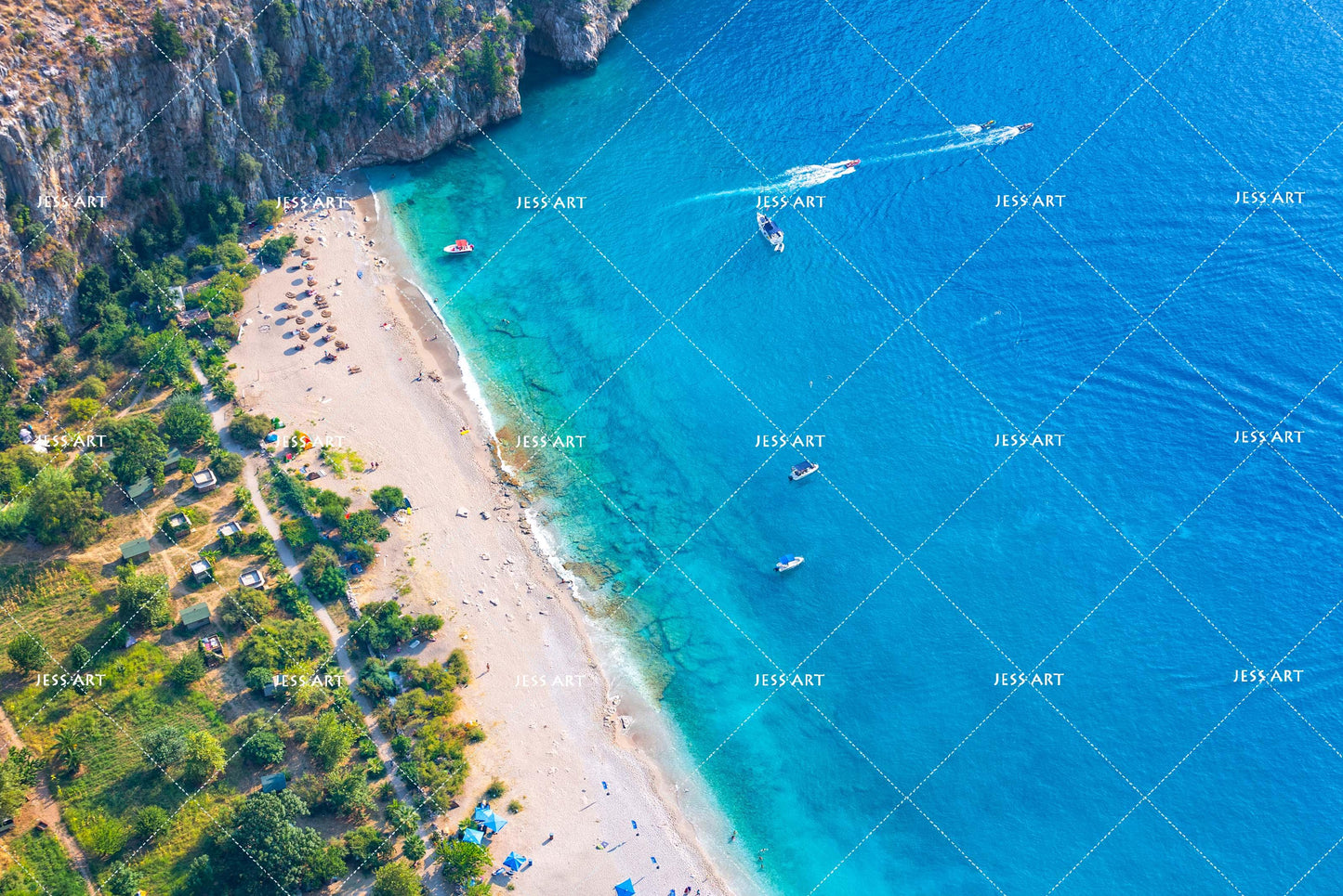 3D Blue Sea Beach Forest Coastal Quilt Cover Set Bedding Set Pillowcases 90