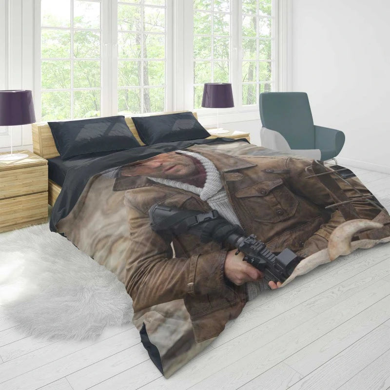 The Expendables 2 Movie Jason Statham Lee Christmas Duvet Cover