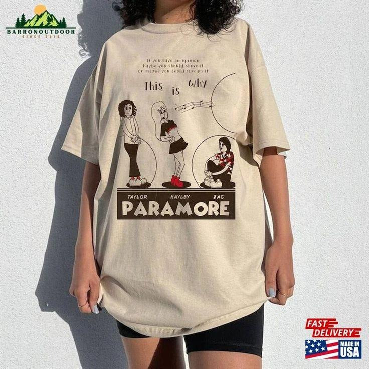 This Is Why Funny Rock Band T-Shirt, Hayley Williams Music Tee