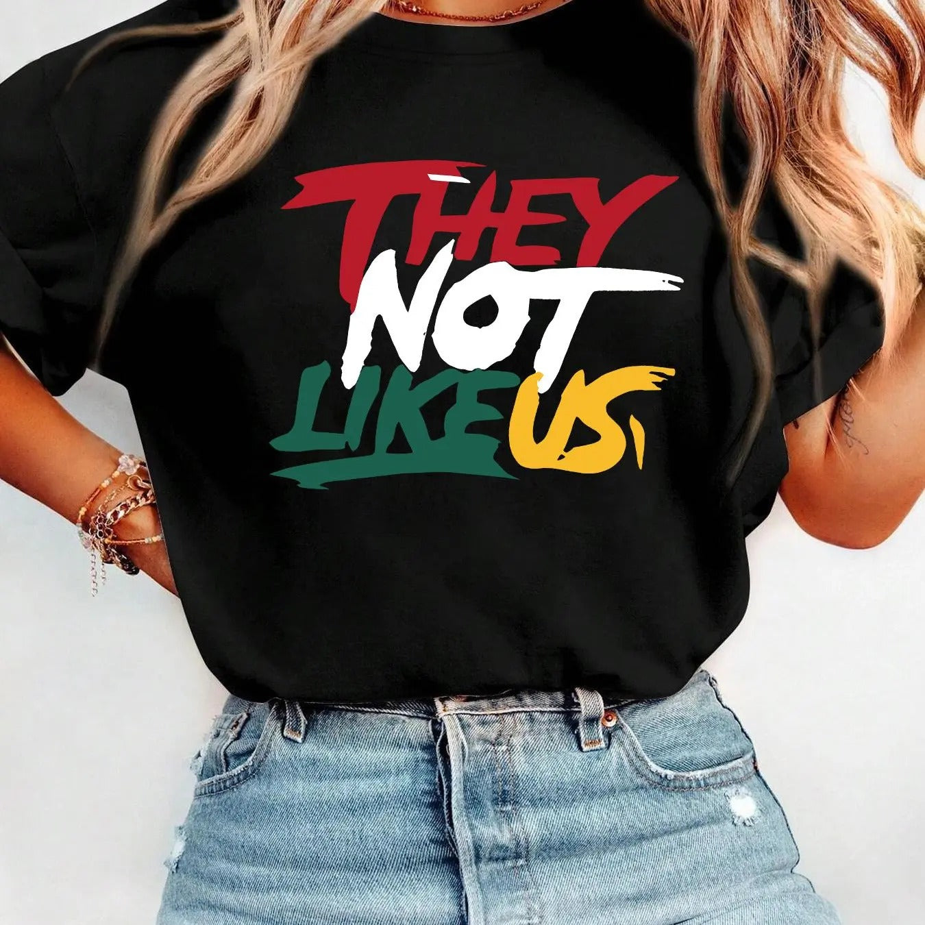 Women's Letter Print Round Neck Graphic Tee, Vintage Trendy Casual Short Sleeve T-shirt for Daily Wear, Ladies All Seasons Outfitstyle{n002}12