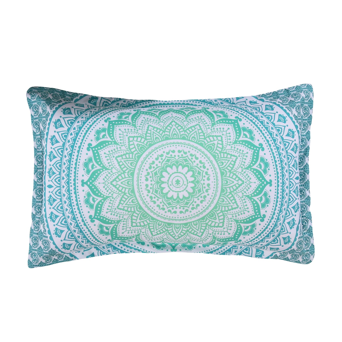 3D Bohemian Green Quilt Cover Set Bedding Set Pillowcases 20