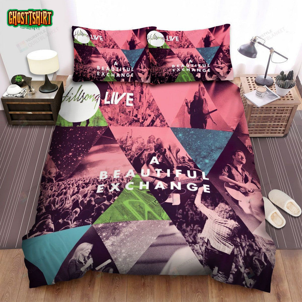 A Beautiful Exchange Hillsong Worship Bed Sheets Spread Comforter Duvet Cover Bedding Set