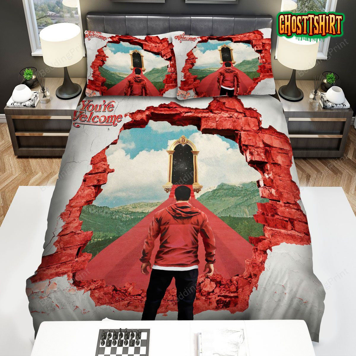 A Day To Remember Album You're Welcome Bed Sheets Duvet Cover Bedding Set