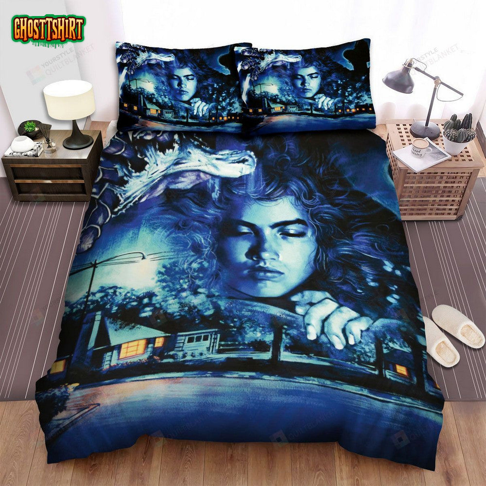 A Nightmare On Elm Street Movie Face Photo Bed Sheets Spread Comforter Duvet Cover Bedding Set